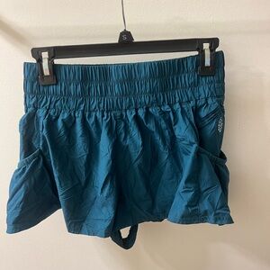 FP Movement Teal Athletic Shorts